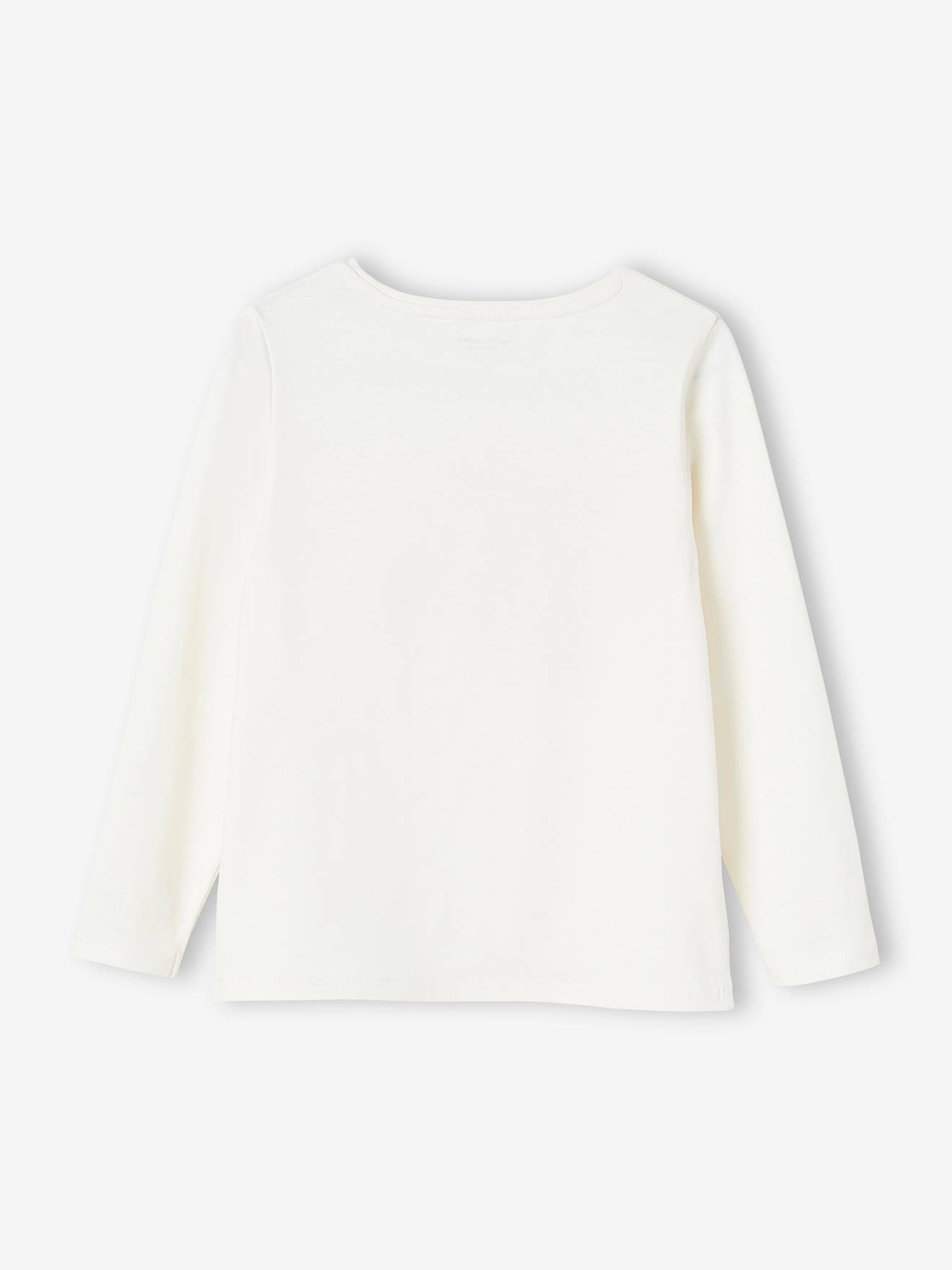 Tee-shirt à message Basics fille bronze