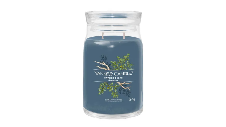 Yankee Candle Duftkerze Signature Large Jar Bayside Cedar Bayside Cedar