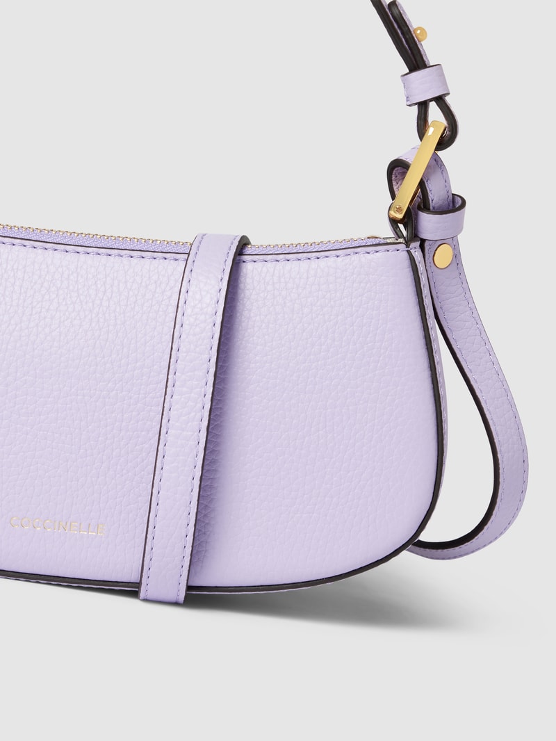 Handtasche mit Strukturmuster Modell 'MERVEILLE' in lavendel