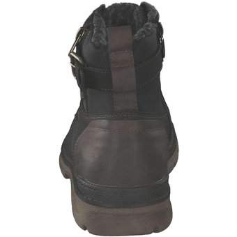 Softrelax Schnür Boots in schwarz
