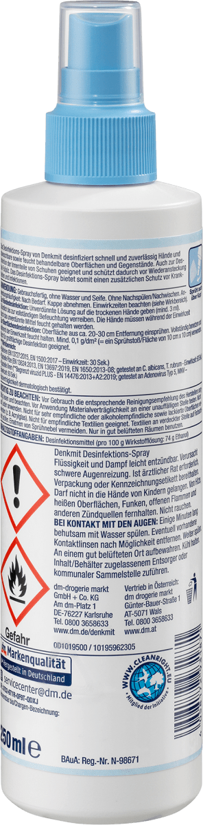 Desinfektionsspray universal, 250 ml