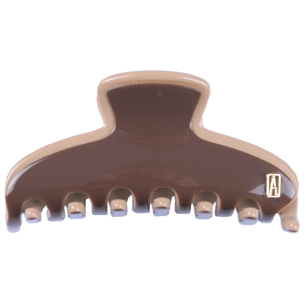 Alexandre de Paris Pince Small Liserai brown