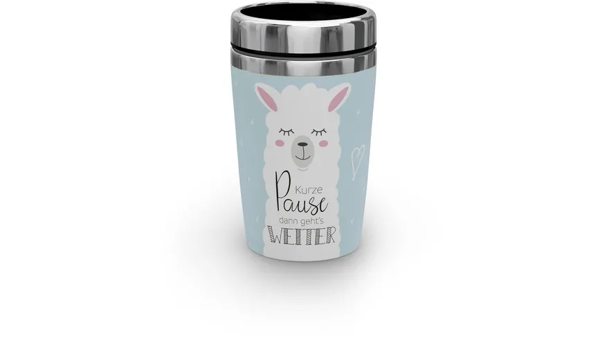 Geschenk für Dich Thermo To-Go 240 ml Kurze Pause dann geht's weiter