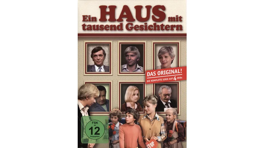 Ein Haus mit tausend Gesichtern  [4 DVDs]
