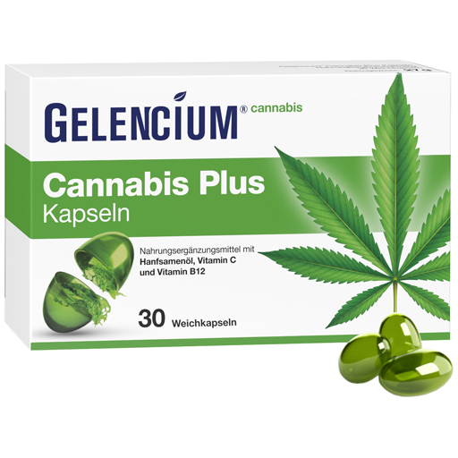 GELENCIUM Cannabis Plus Kapseln  30 St  Weichkapseln