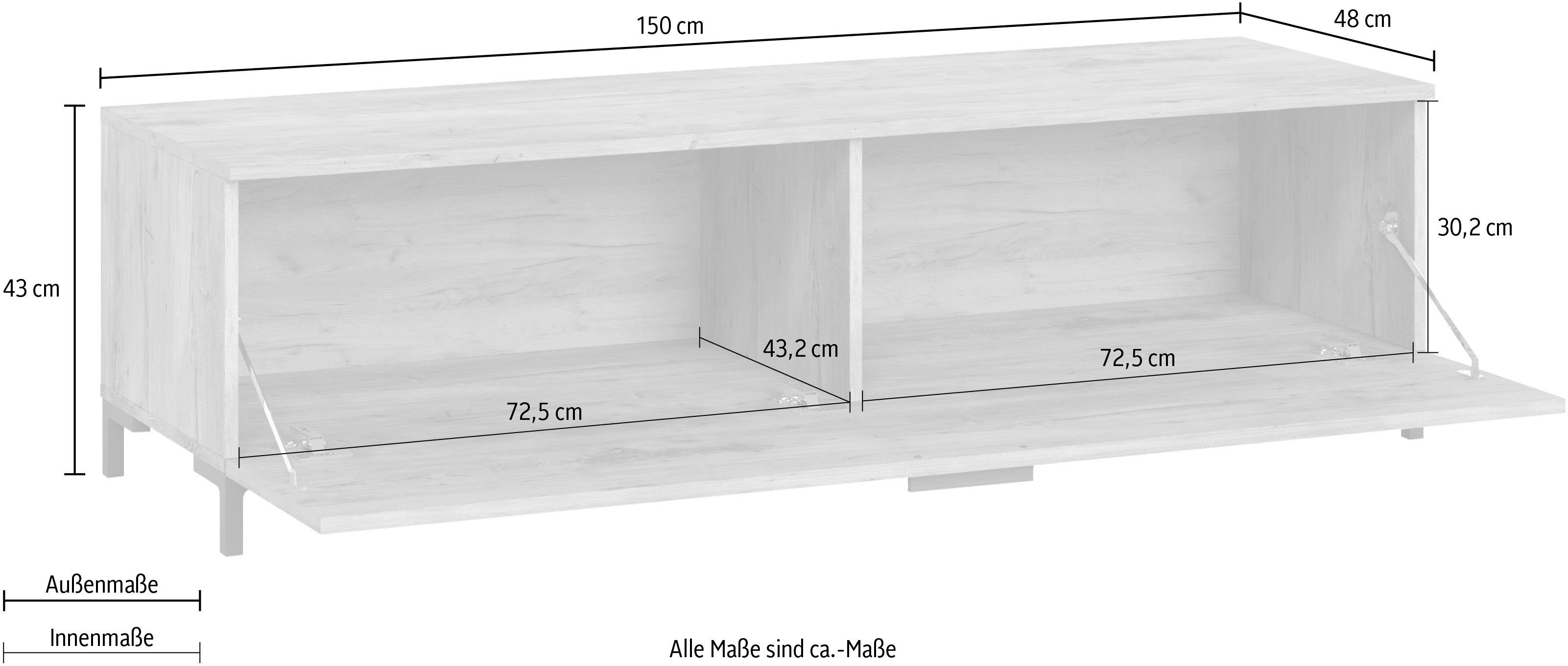 INOSIGN Lowboard Alternative, Breite 150 cm