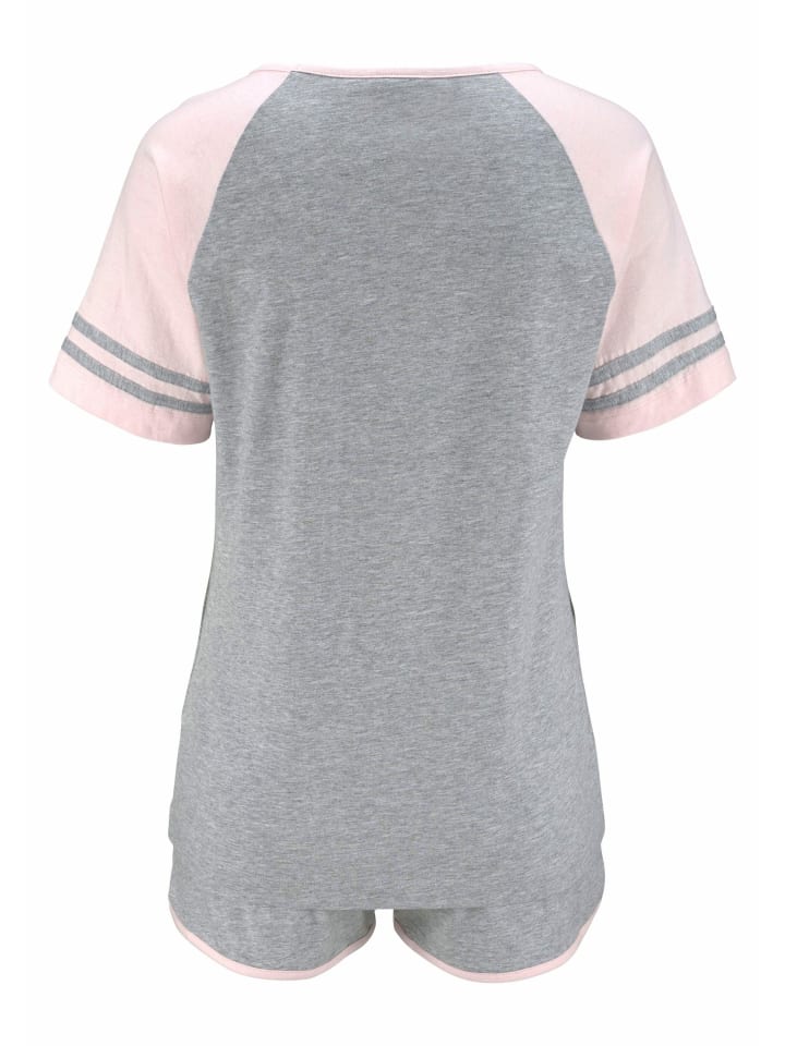 ARIZONA Shorty in grau-rosa günstig kaufen