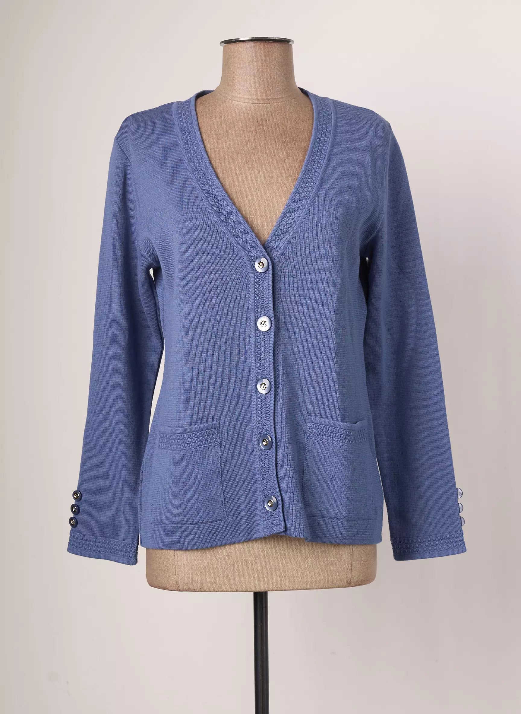 Damart Cardigans Femme couleur bleu
