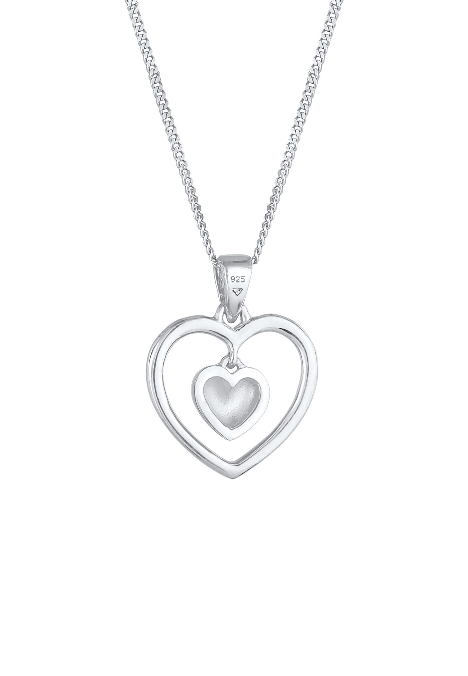 Nenalina szív medál nőknek, divatos szerelemszimbólum, 925-ös sterling ezüstből csiszolva, aranyozott