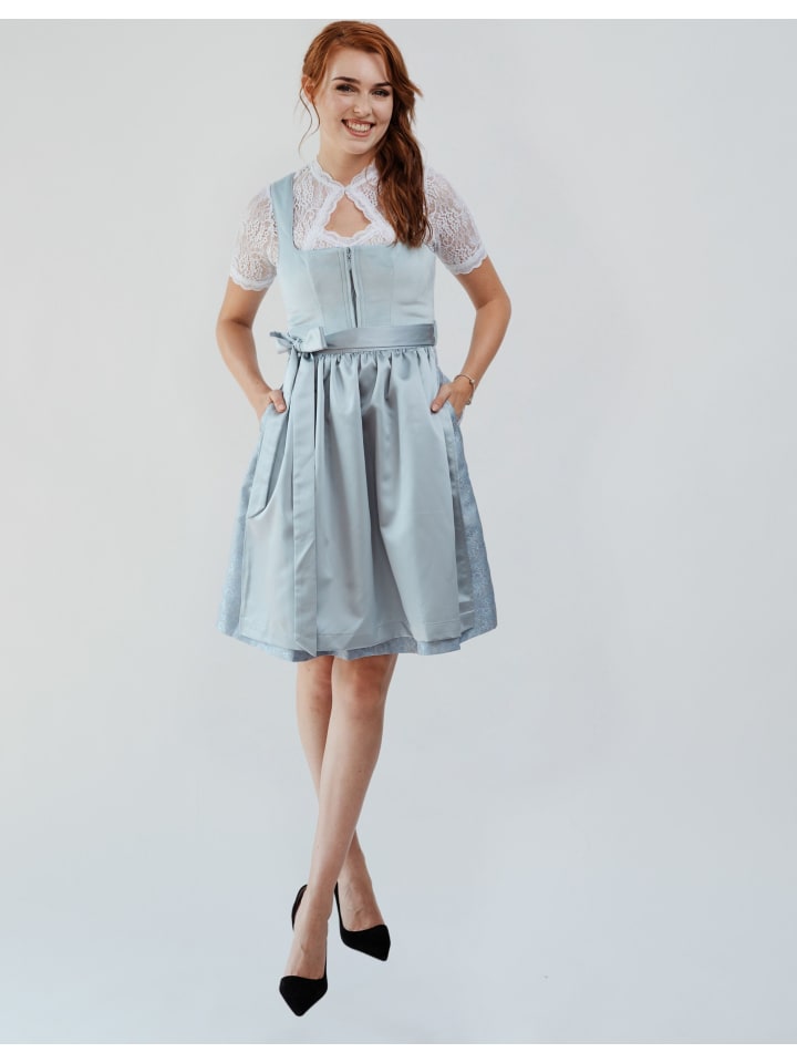 Hofglanz Dirndl in hellblau günstig kaufen