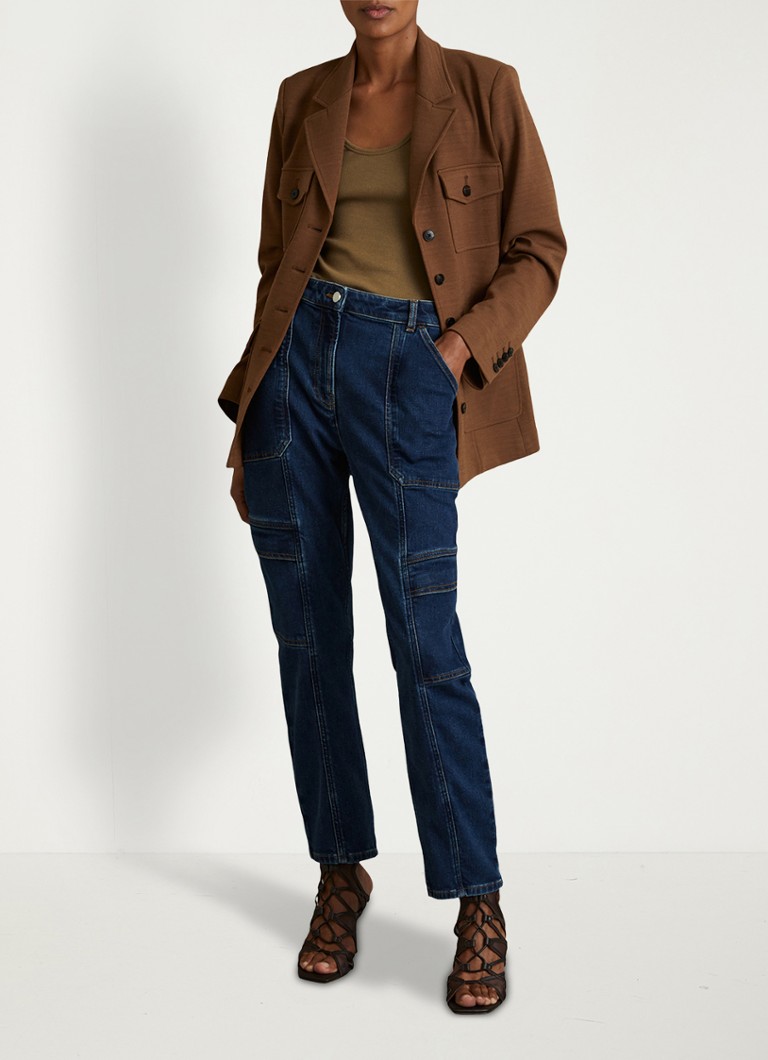 Reiss  Jessie blazer met opgestikte zakken