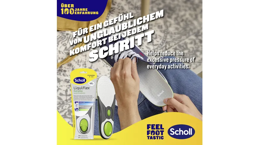 Scholl Liqui Flex Einlegesohlen Everyday L