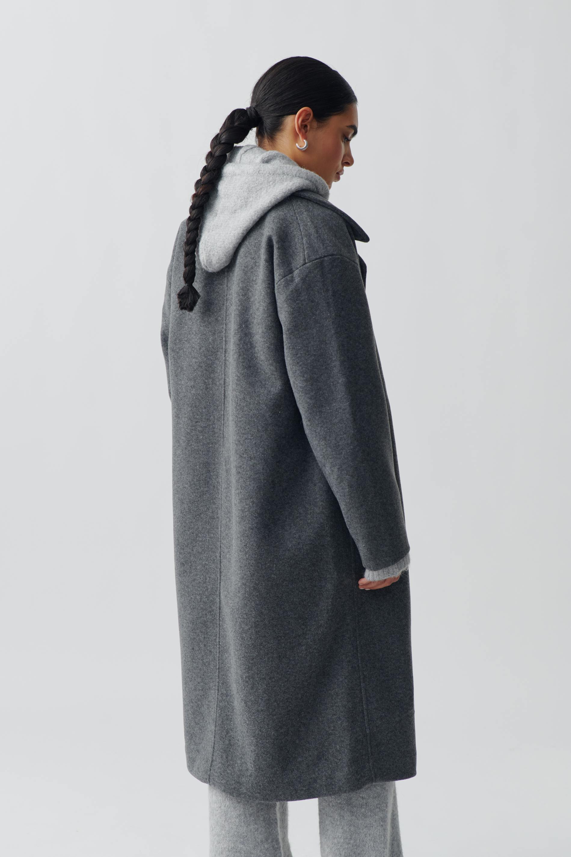 Double breasted coat