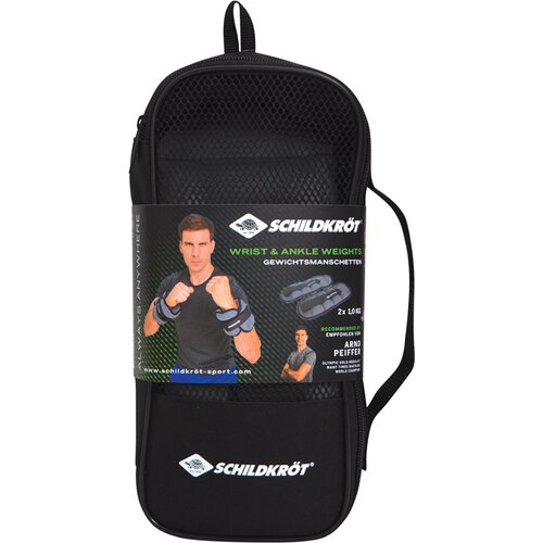 SCHILDKRÖT FITNESS GEWICHTSMANSCHETTE ARM-BEIN 1,0KG SET