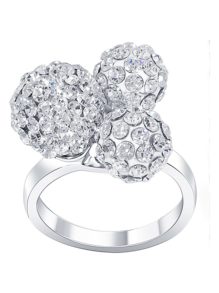 LUXURY AVENUE Ring mit Kristallen günstig kaufen
