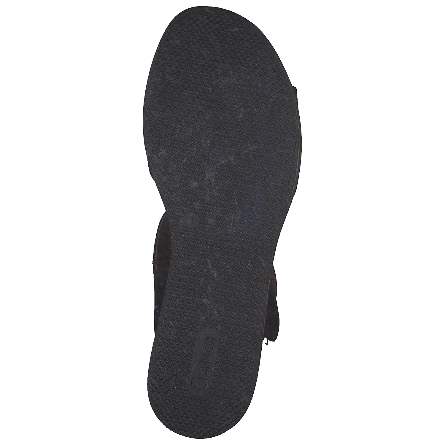 Gabor 84.550, Plateau-Sandaletten, Damen, Schwarz