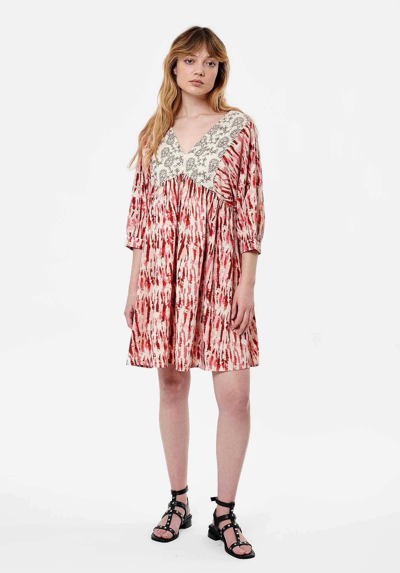GUAPA  Robe babydoll rose Femme