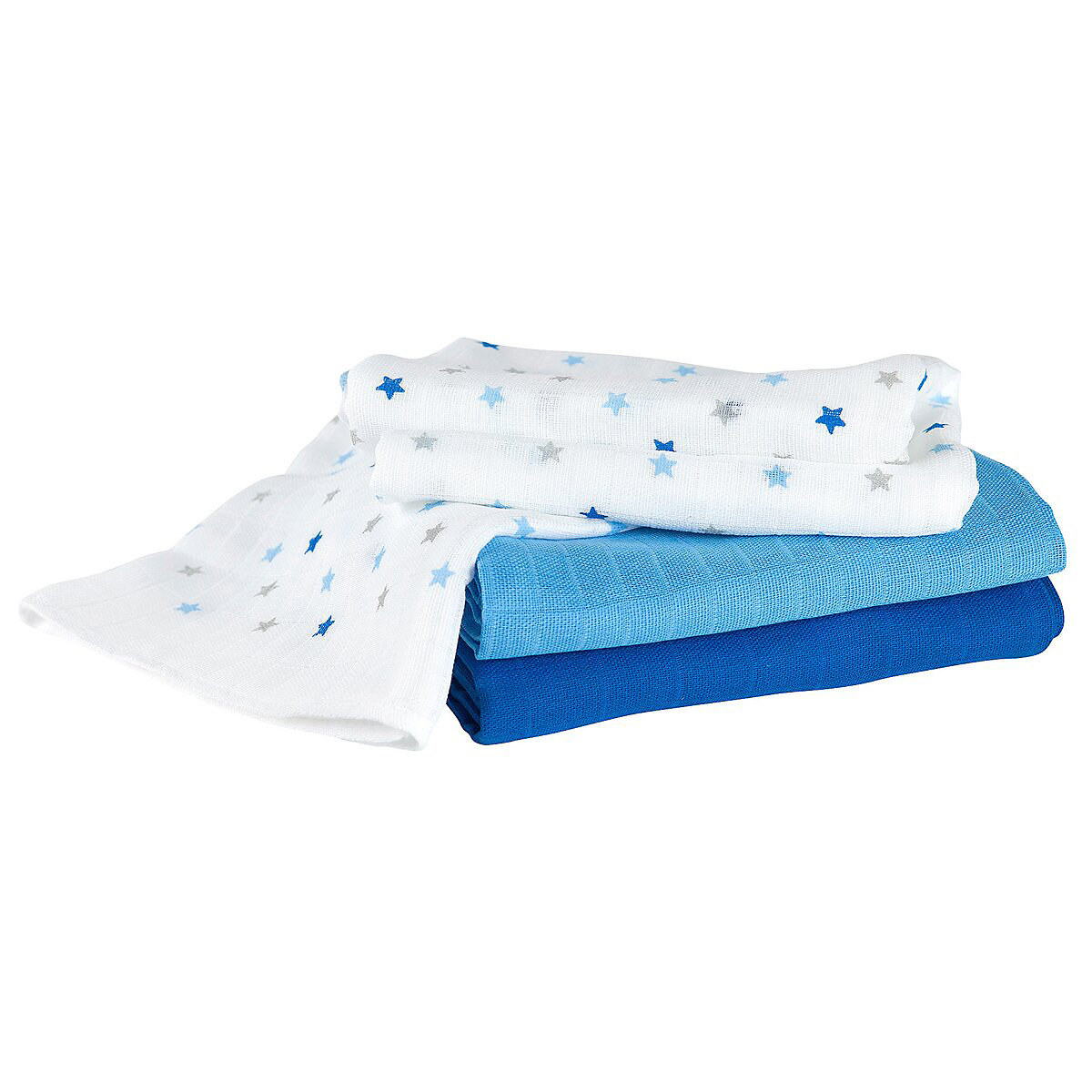 3er-Pack Mullwindeln 80x80 cm