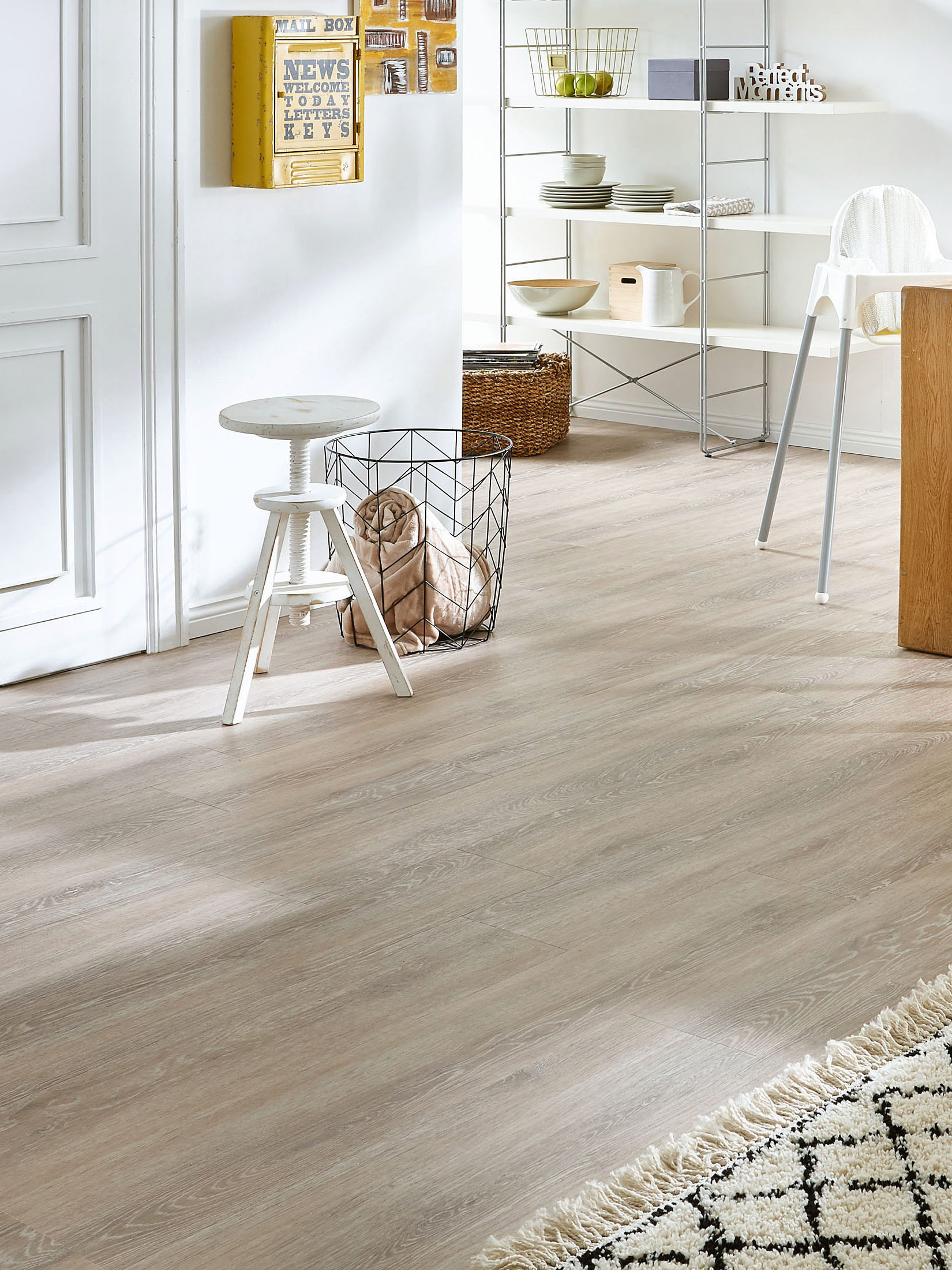 Exquisite Vinylboden, Eiche Hell 619L
