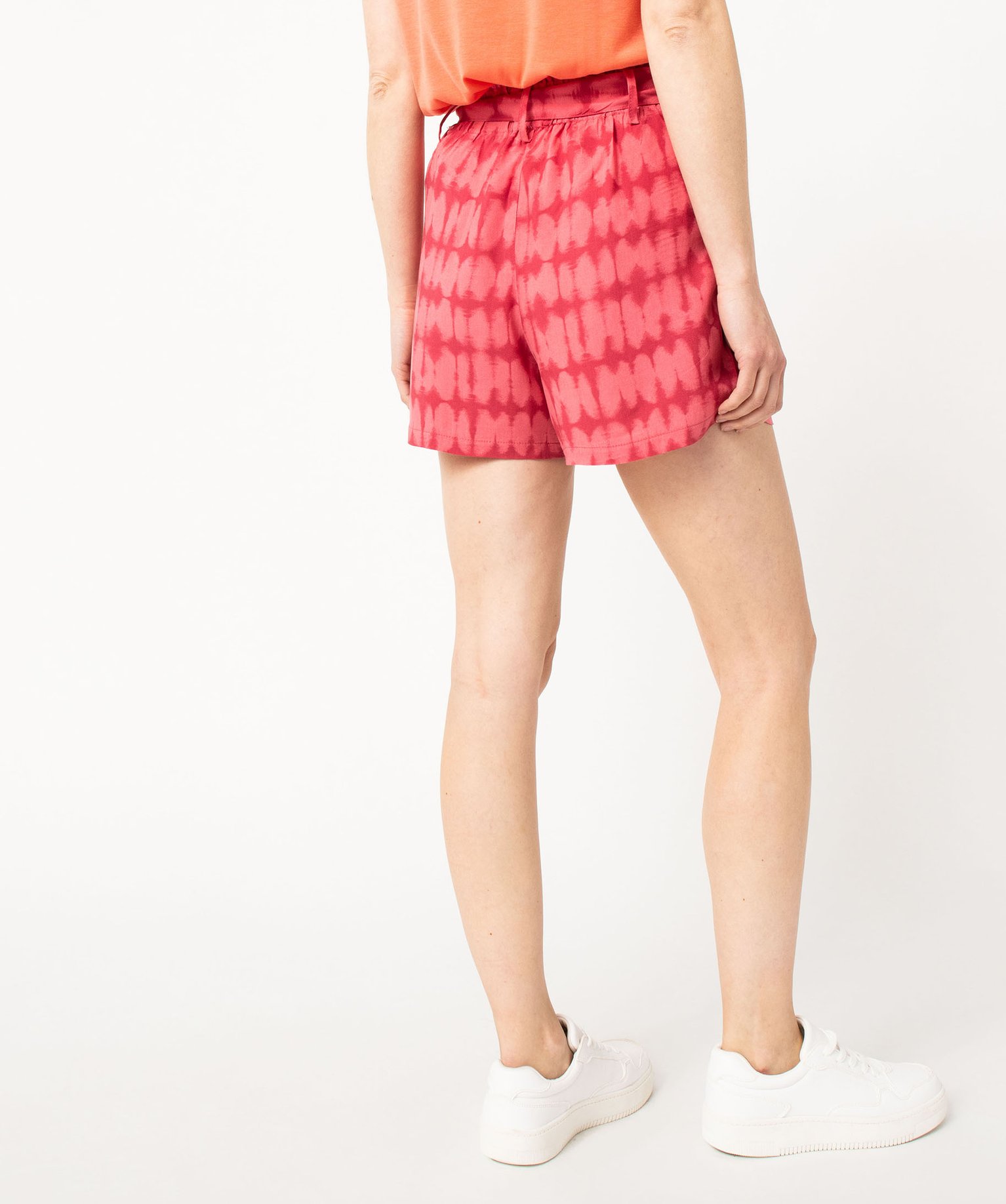 Short fluide imprimé faon tie and dye femme imprime | GEMO