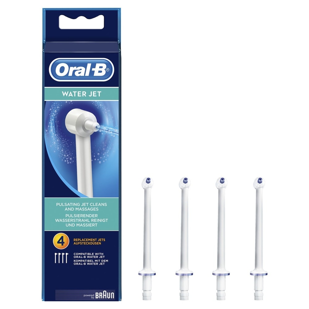oral-b Oral-B - Waterjet Pack de 4 Canules Brossettes De Rechange