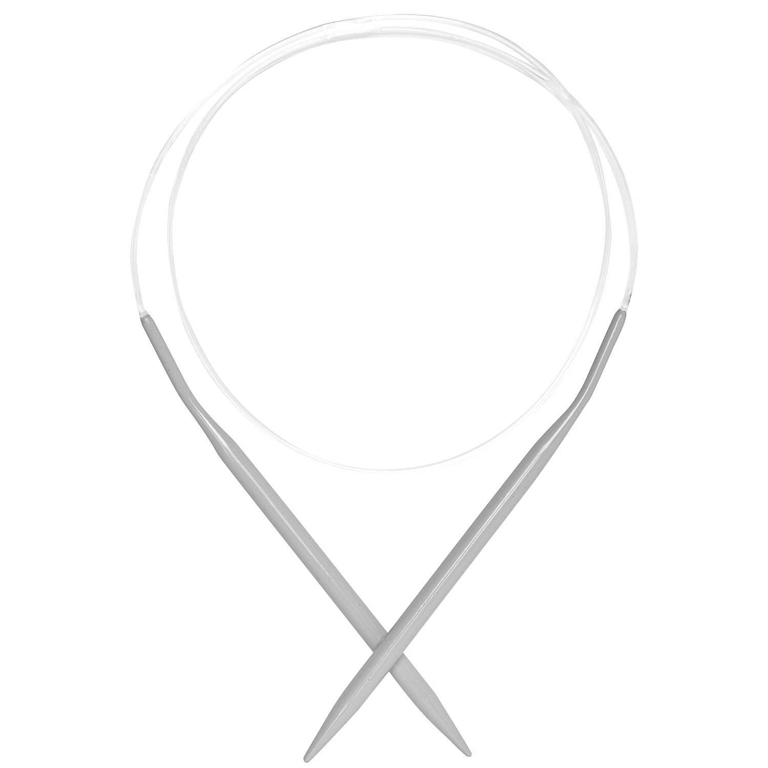 buttinette Rundstricknadel, Aluminium, 60 cm