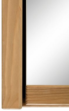 Home affaire Spiegelschrank Tina Badmöbel, Spiegel, Breite 61,5 cm, Massivholz