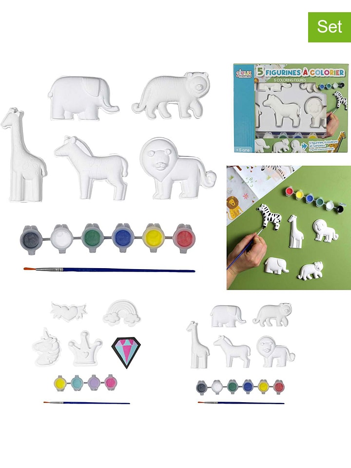 The Home Deco Kids 2er-Set: Zeichenfiguren mit Farben - ab 5 Jahren günstig kaufen onesize