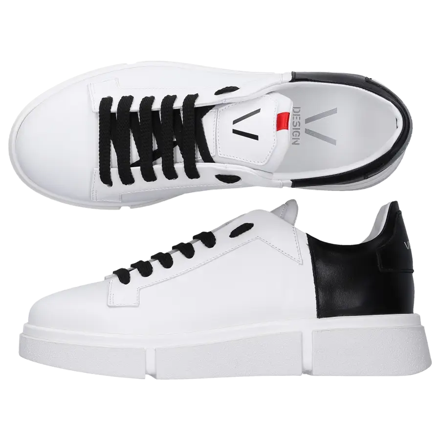 V Design - Sneaker low WSA01 Kalbsleder - weiß