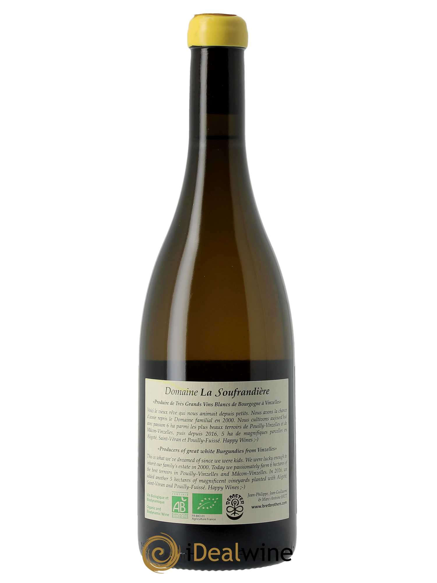 Pouilly-Fuissé En Chatenay Cuvée zen Bret Brothers  2021 - Lot de 1 Bouteille