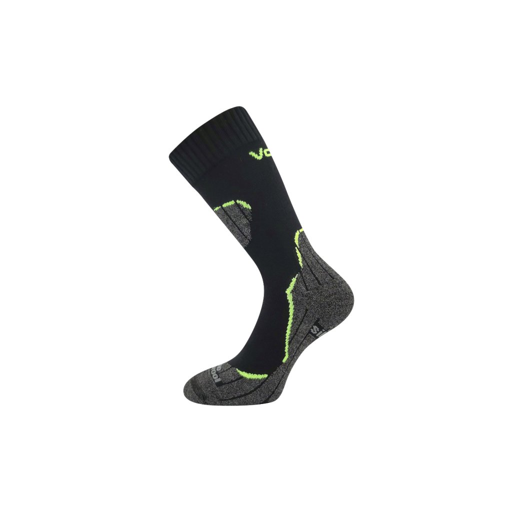 Voxx Merino Dualix schwarze Socken aus Merinowolle