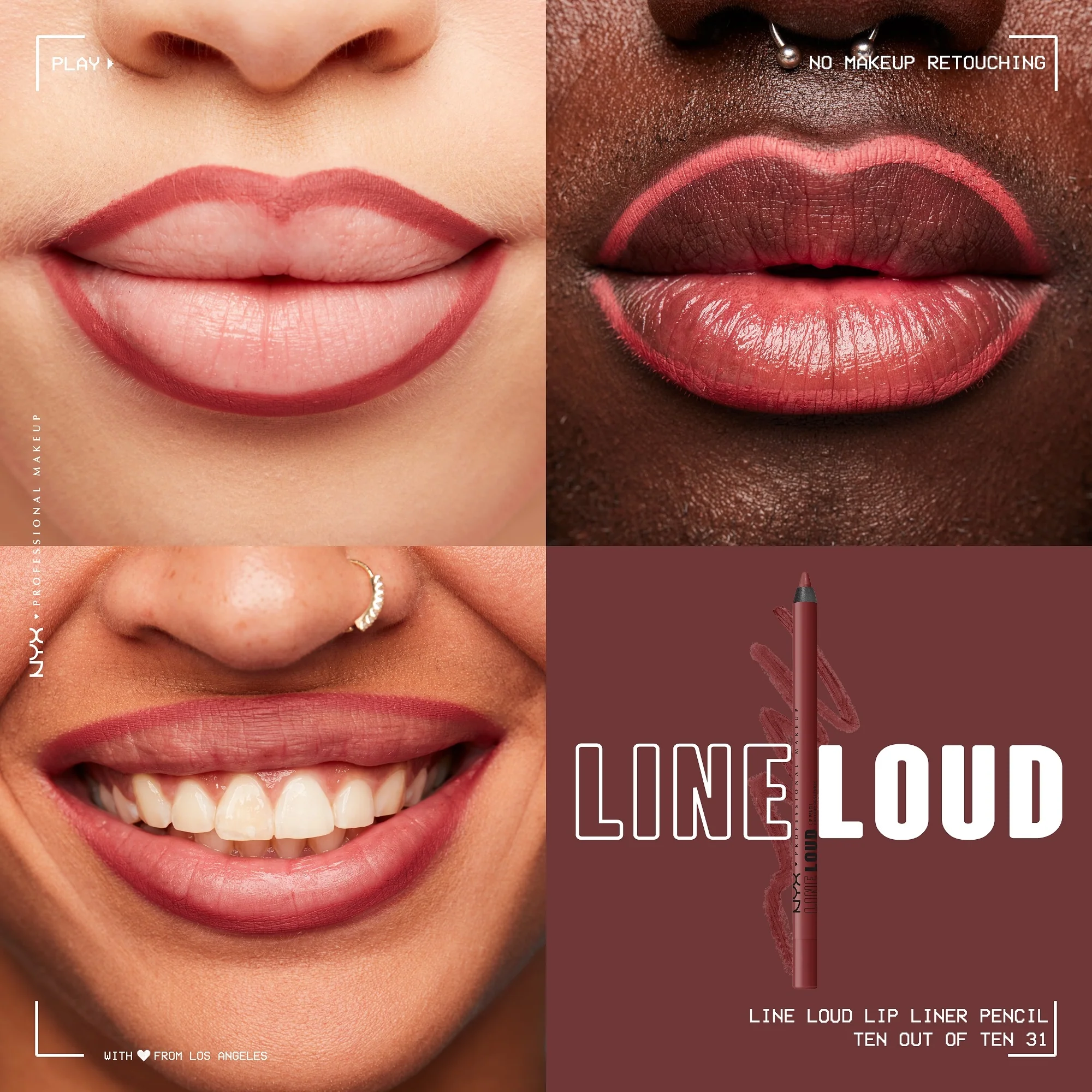 Lip Line Loud læbeblyant - Læbeblyant