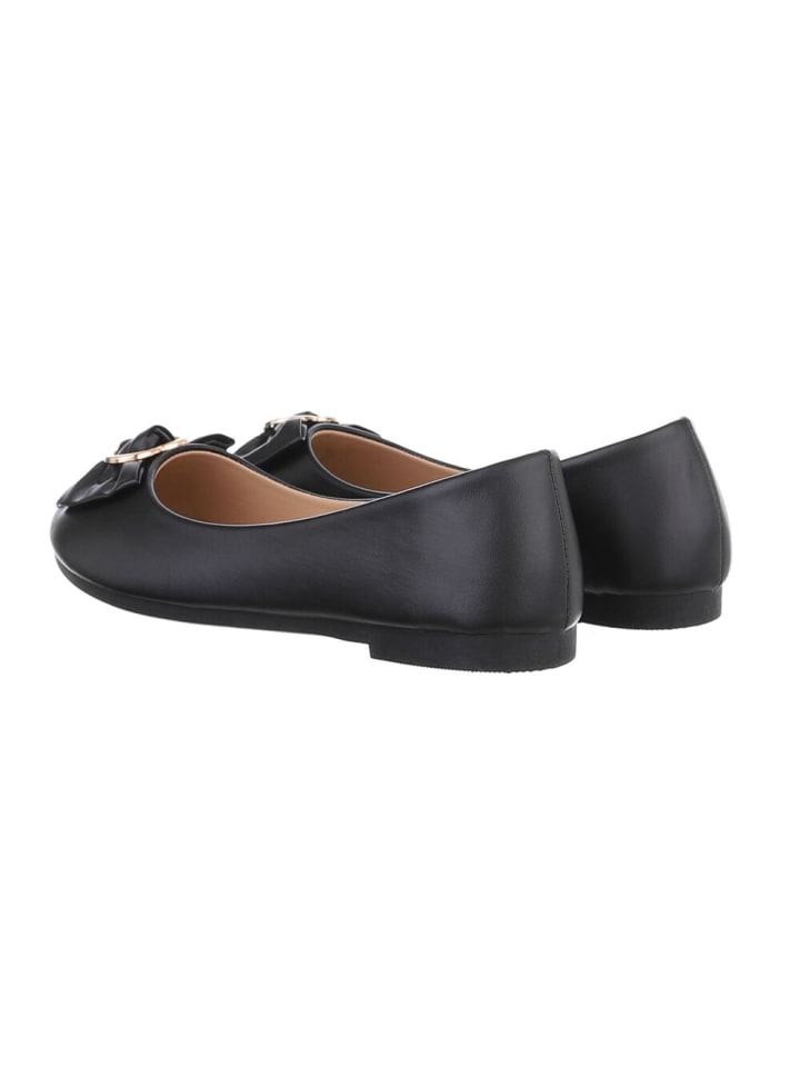 Ital-Design Ballerina in Schwarz günstig kaufen
