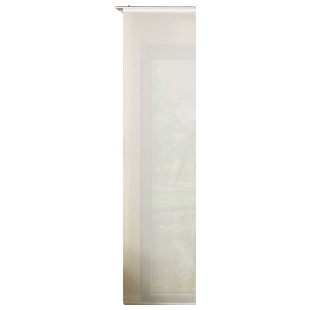 Neutex Schiebevorhang Ambiente mit Alupaneelwagen Weiß 60 x 245 cm