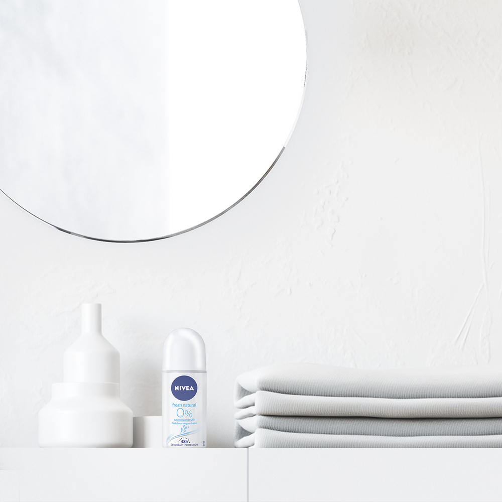 nivea FRESH NATURAL - Bille Protection LongueDurée Déodorant femme