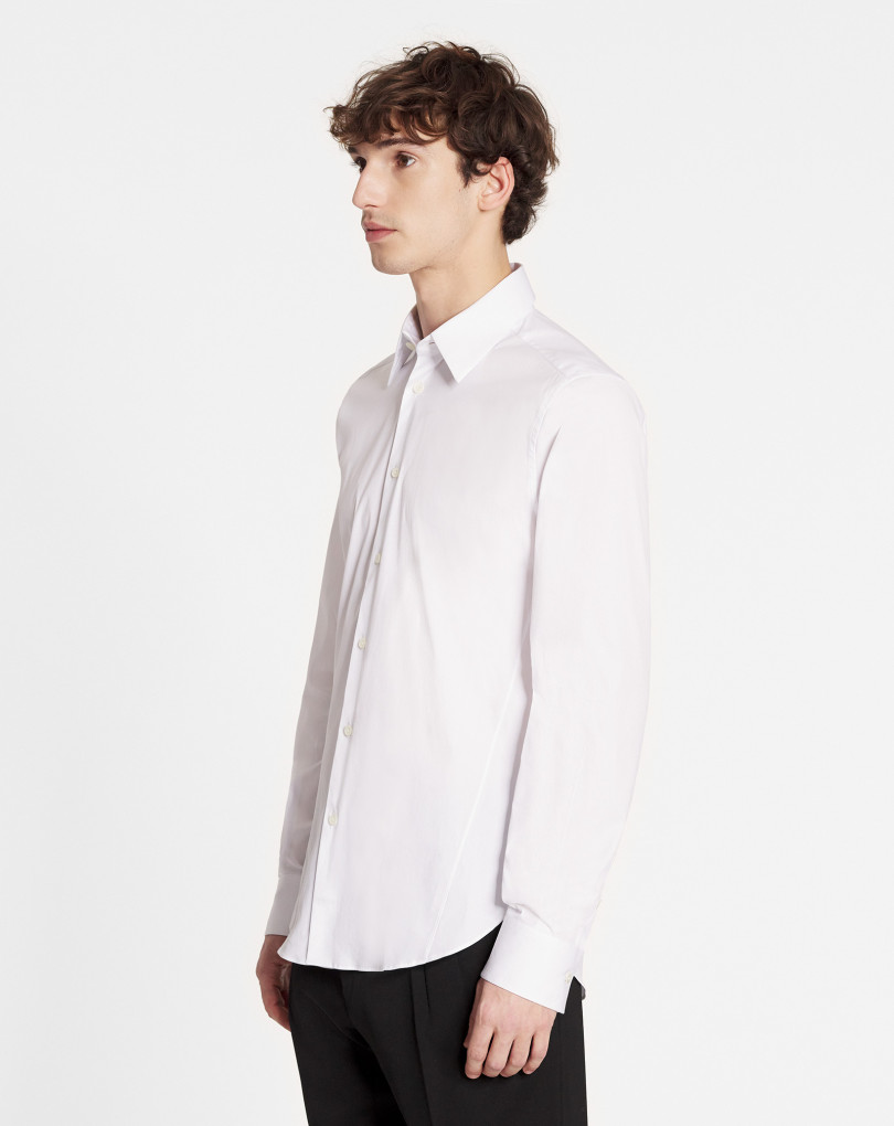 CHEMISE AJUSTÉE EN POPELINE STRETCH