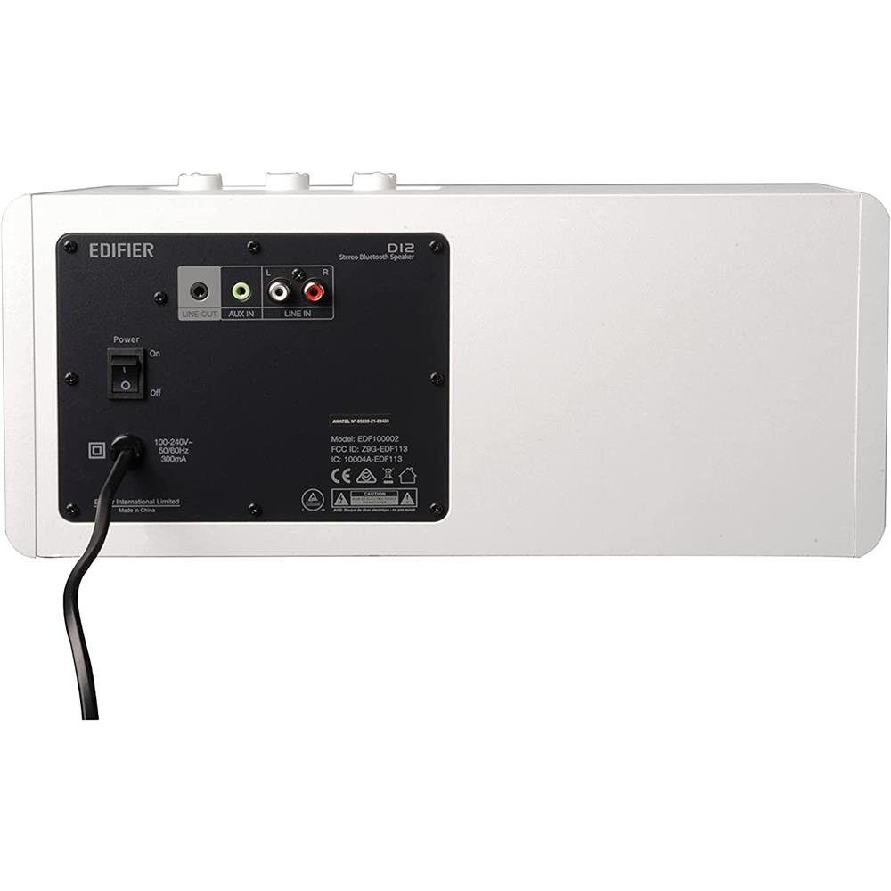 Edifier® D12 Stereo Lautsprechersystem (Bluetooth, 70 W, Infrarot-Fernbedienung, Echtholz)