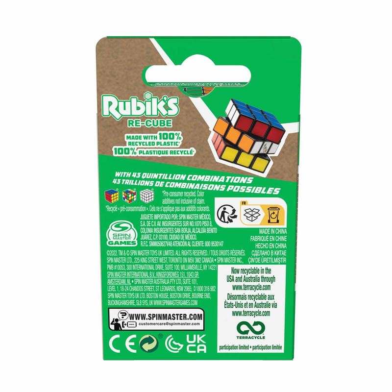 Casse-tête - Rubik's cube 3x3 - Eco responsable