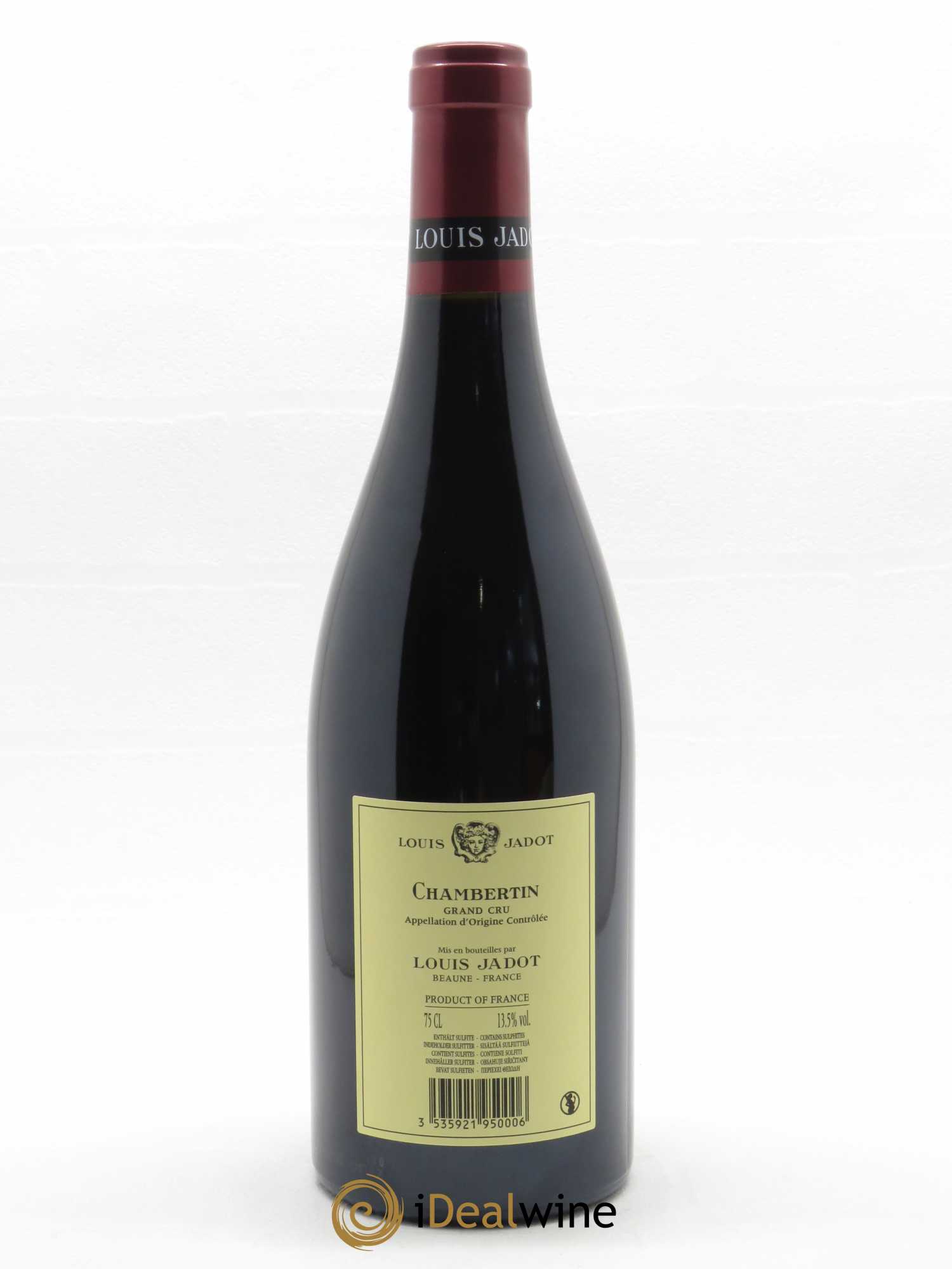 Chambertin Grand Cru Domaine Gagey - Louis Jadot  2020 - Lot de 1 Bouteille