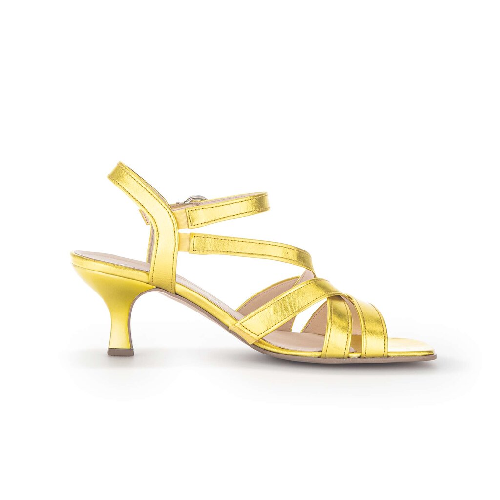 Gabor fashion Riemchensandale gelb