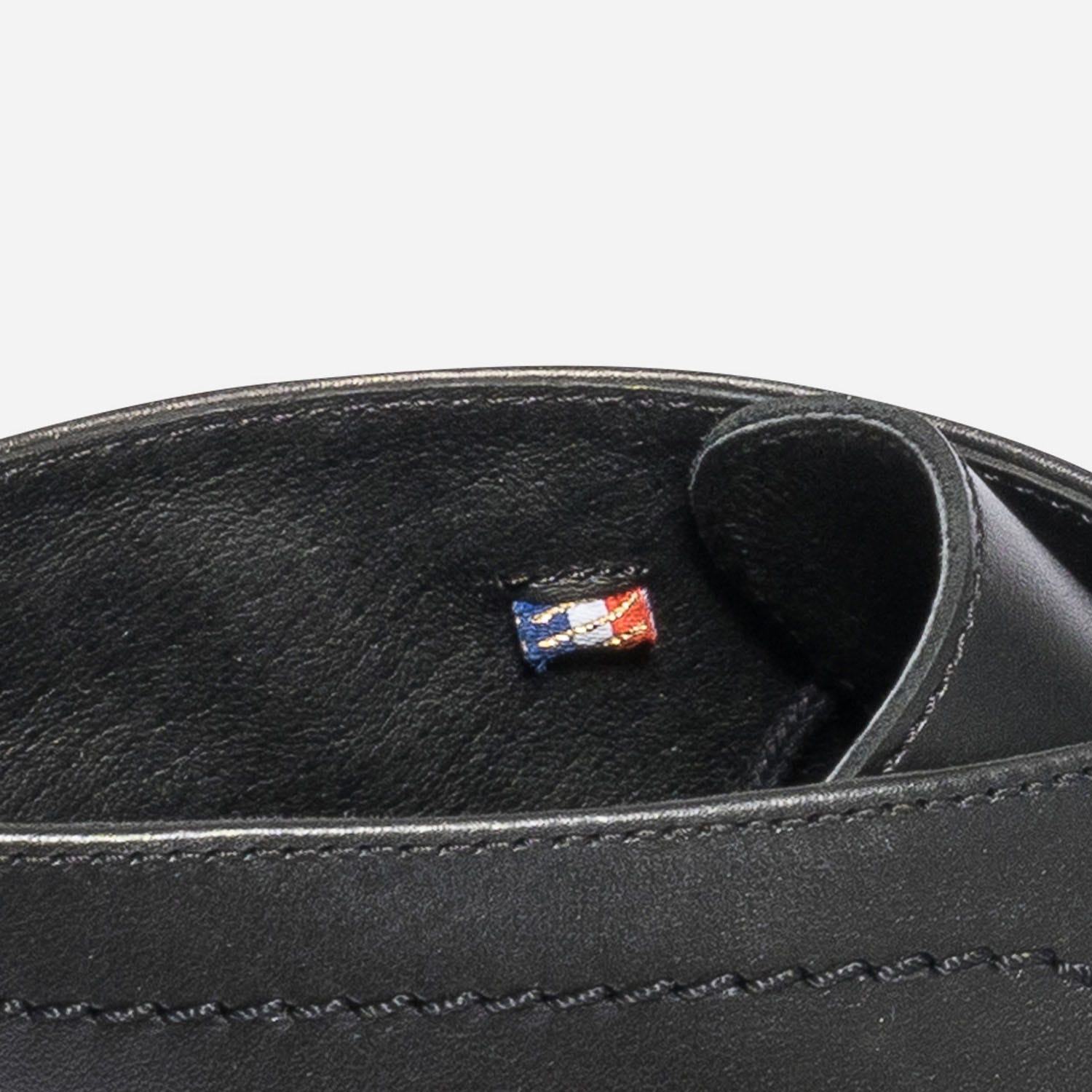 Chukka boots ERAM FLEX noir en cuir