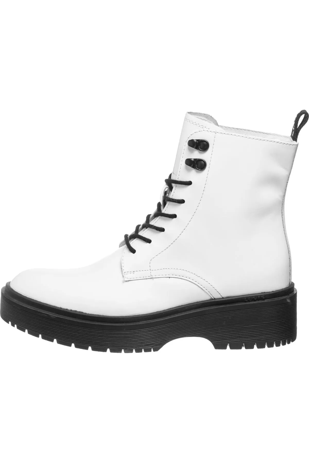 Levi&'s  Stiefelette - Weiß - Flacher Absatz