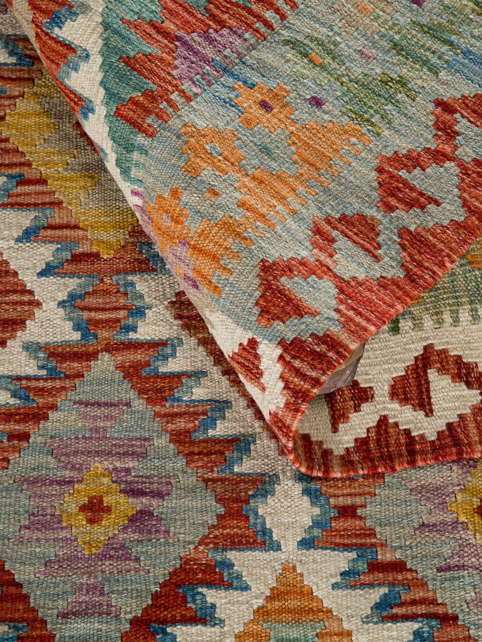 Afghan Kelim ca. 160 x 233 cm, Unikat / Einzelstück