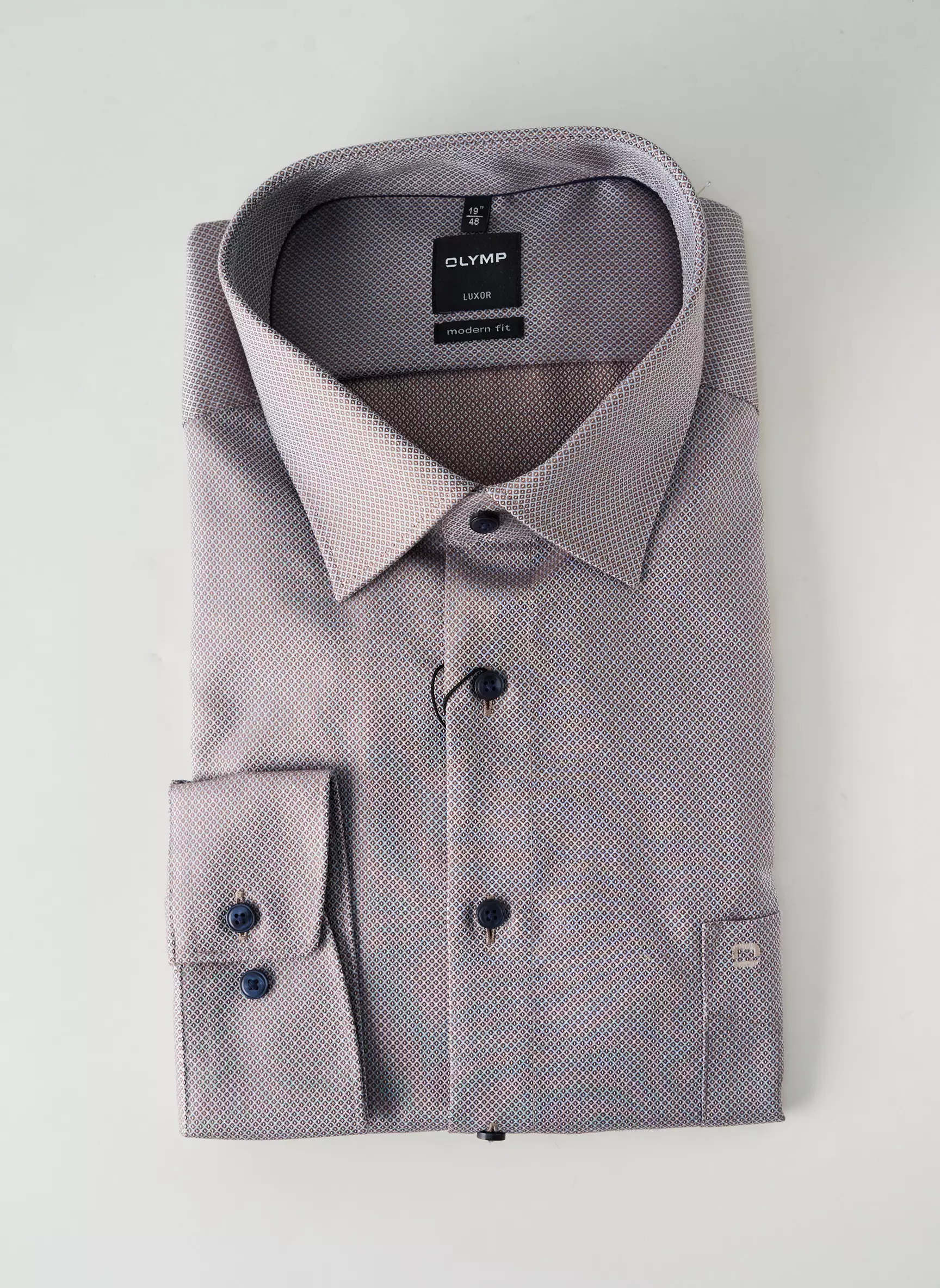 Olymp Manches Longues Homme couleur marron