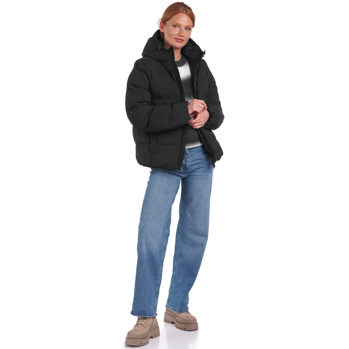 Damen Steppjacke kurz geschnitten