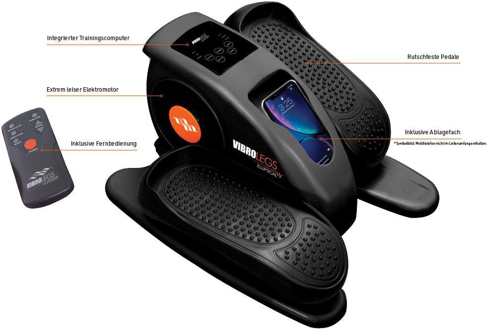 MediaShop Ellipsentrainer Vibrolegs Elliptical
