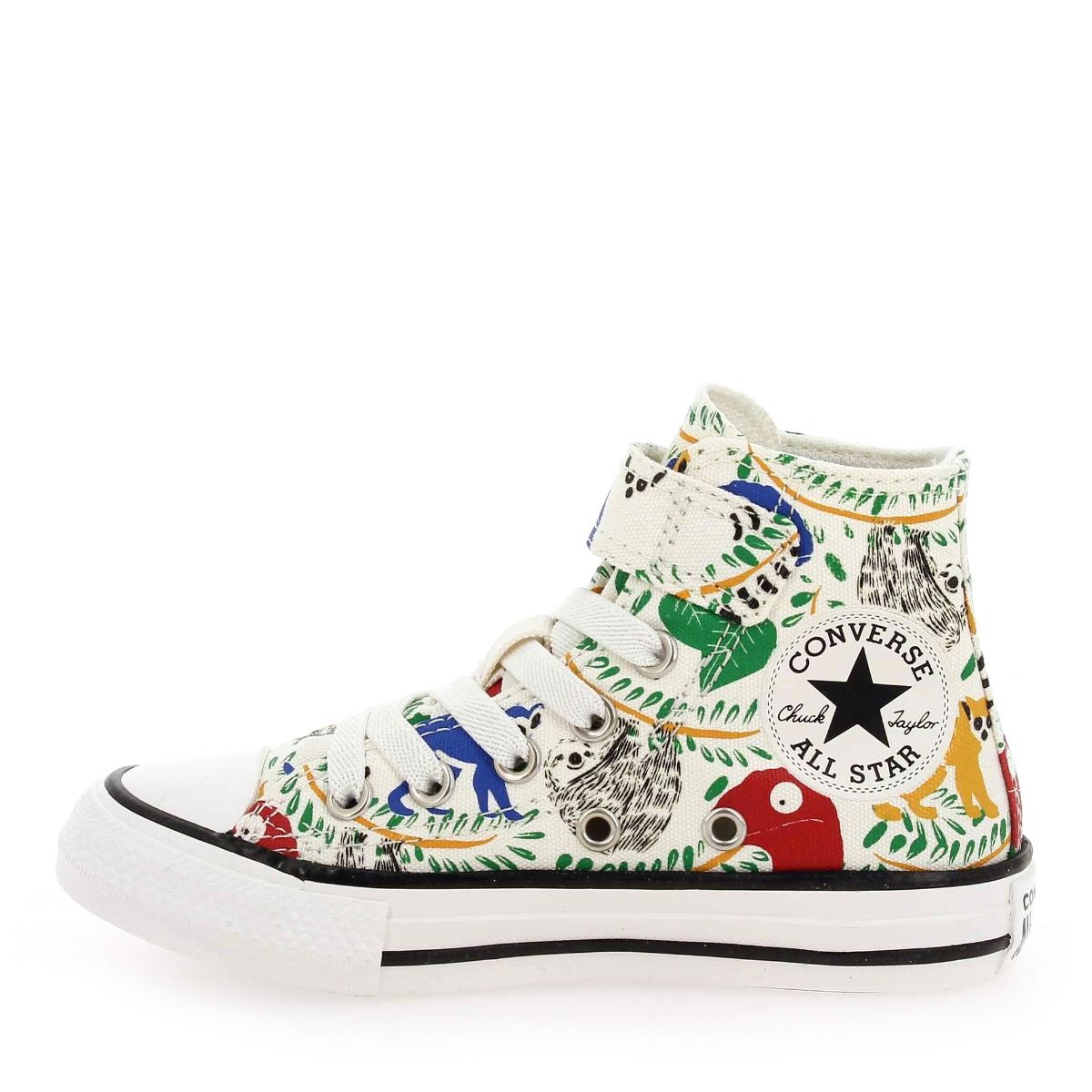 Converse  CTAS 1V VINTAGE ANIMAL PRINT - blanc multi
