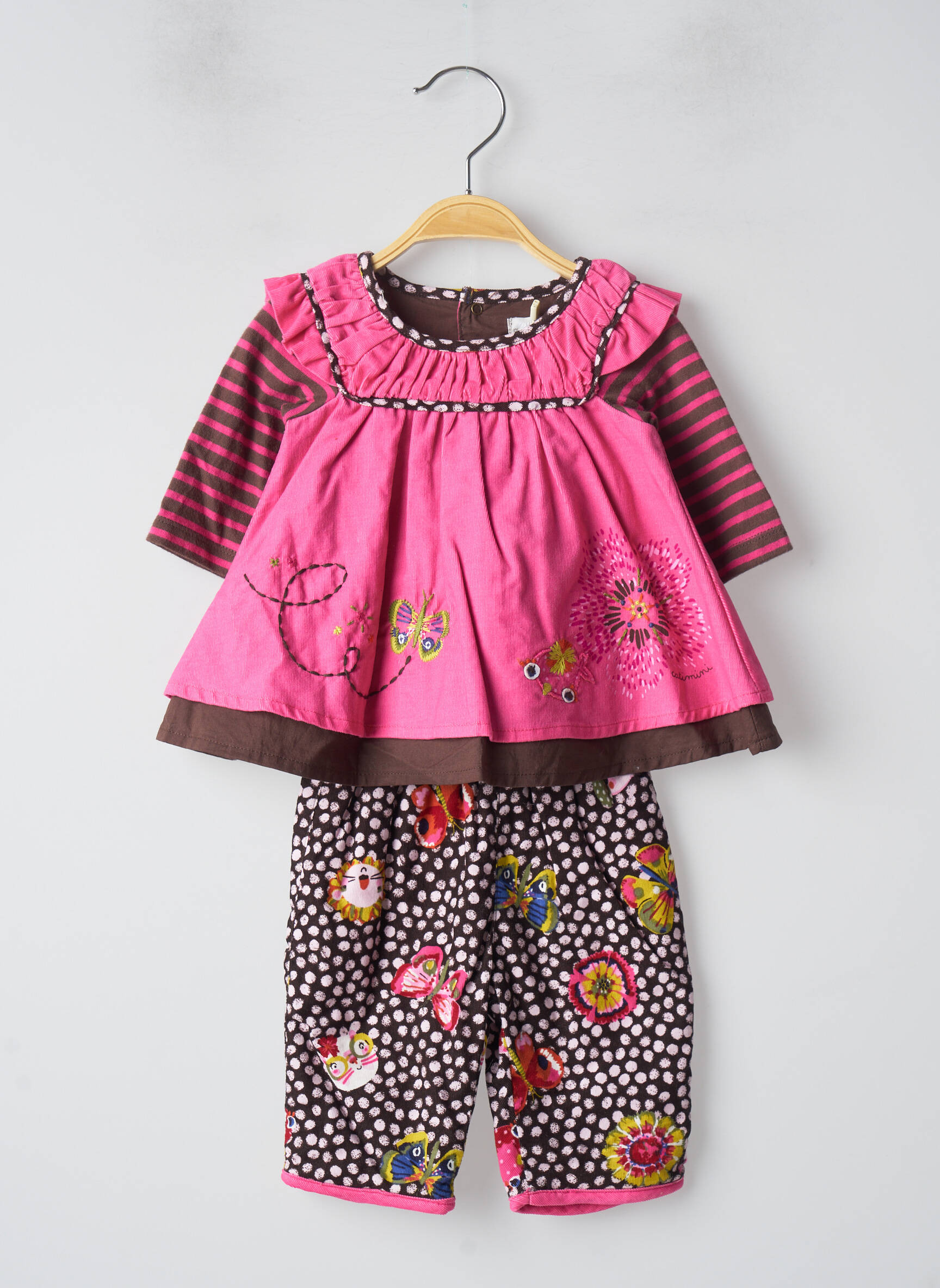 Catimini Robes Courtes Fille couleur rose