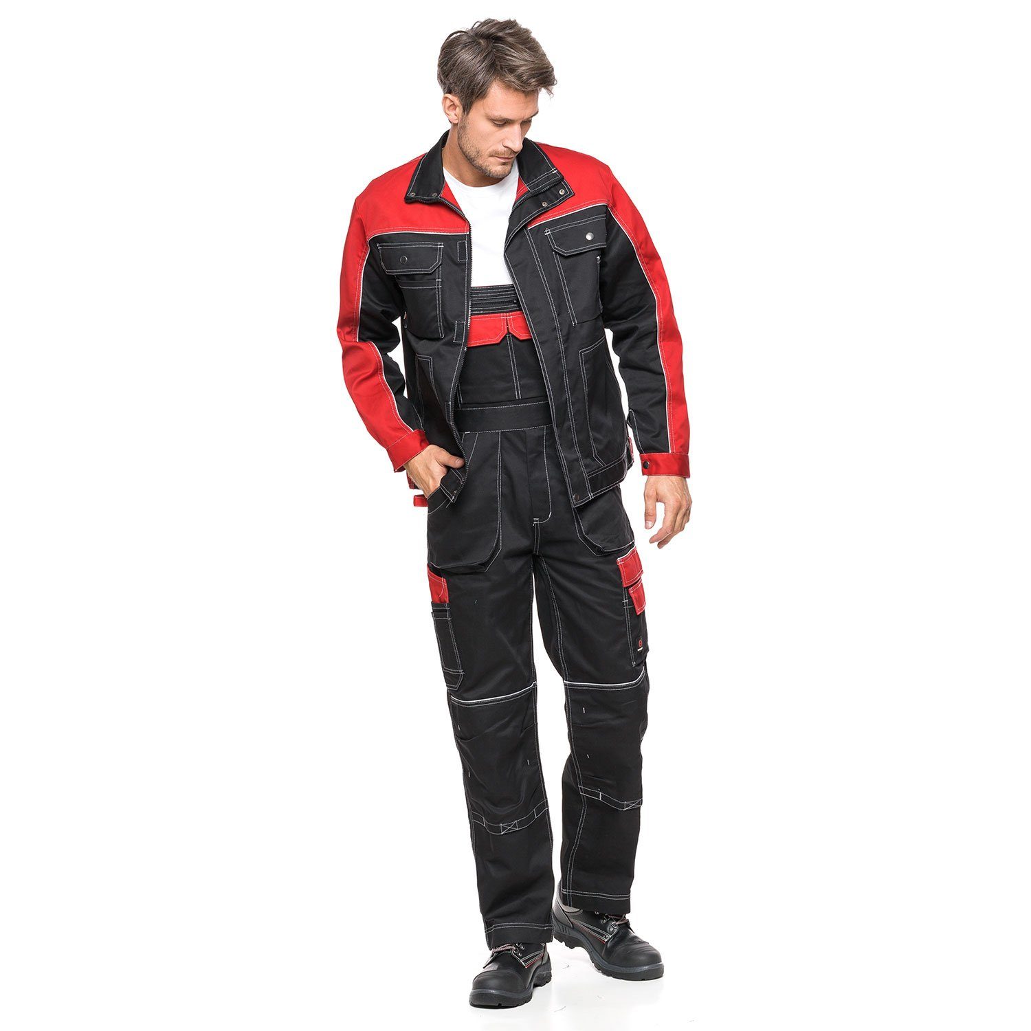 Avacore Arbeitslatzhose Helios Canvas Gewebe-Material; Zwei- & Dreifachnähte; Wasserdichte Cordura-Verstärkung