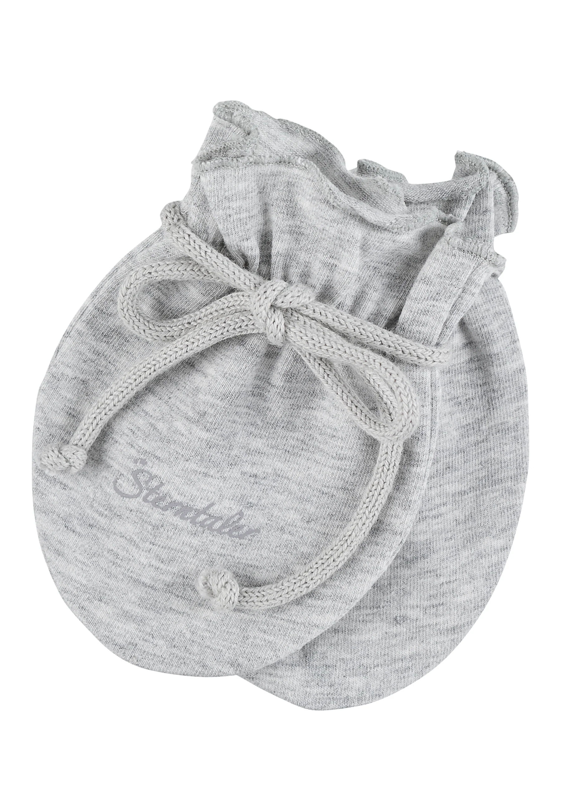 OCS Kratzfäustlinge Baby, Singlejersey Melange (Bio)